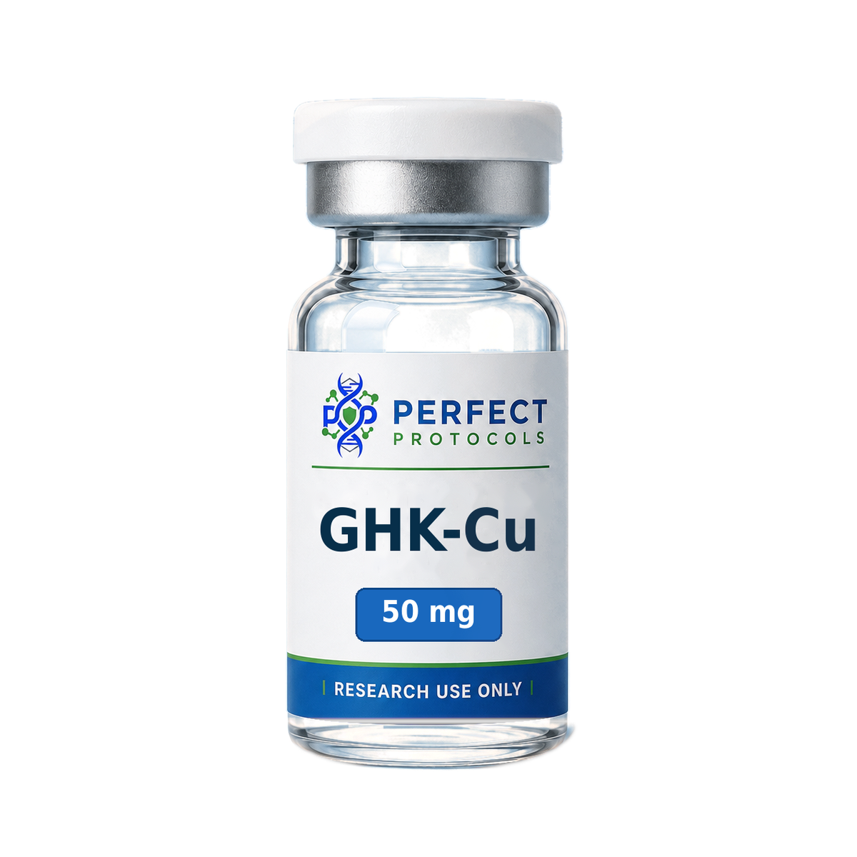 Perfect Protocols GHK-Cu 50 mg research vial