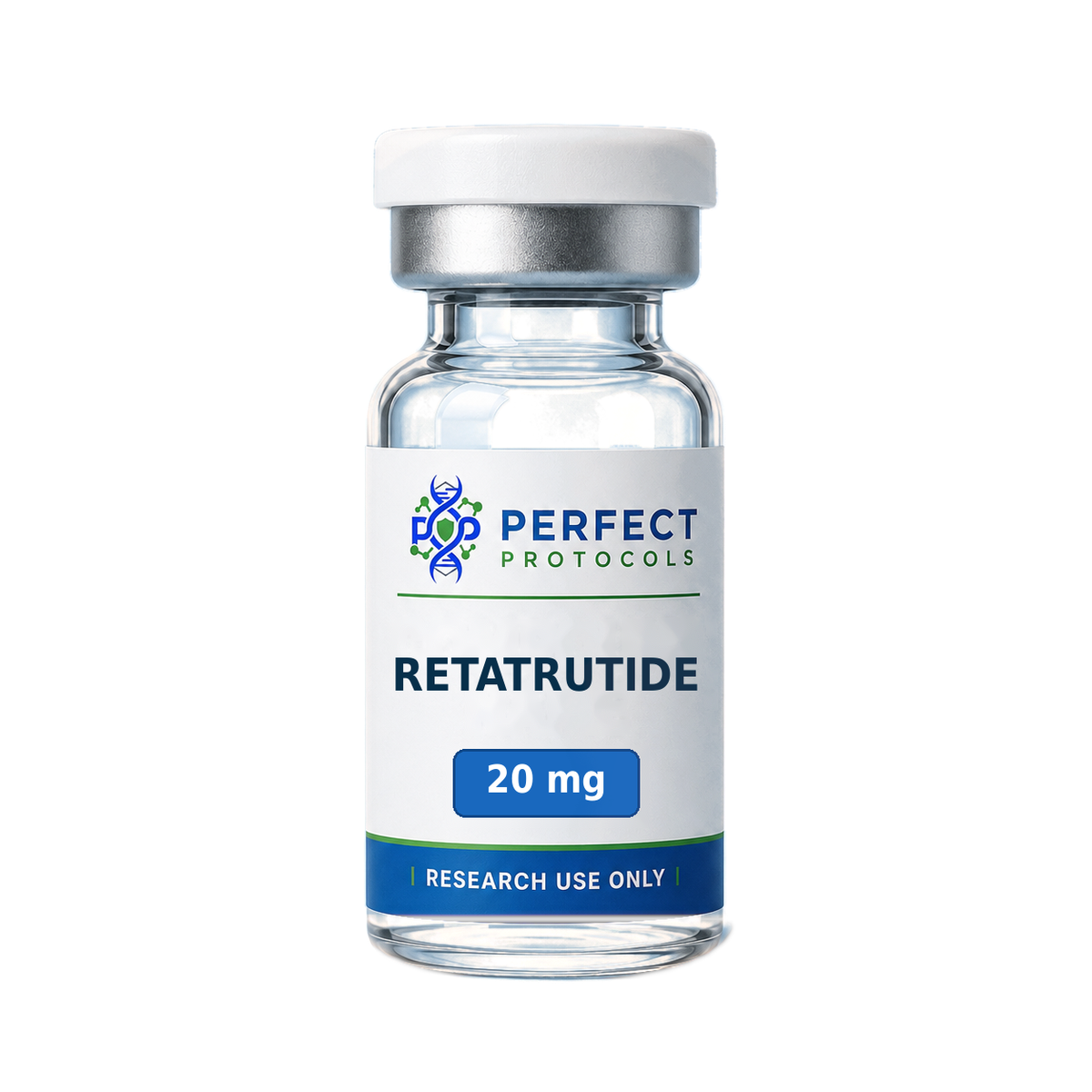 Perfect Protocols Retatrutide 20 mg research vial